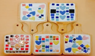 ライフナース藤崎タイルコースター