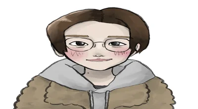 遠藤さん(似顔絵)