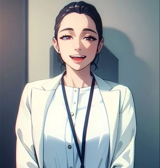 似顔絵　廣瀬さん